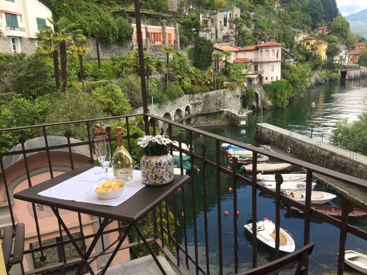 Al Vecchio Porto Casa A Cannero กันเนโร ริเวียรา ภายนอก รูปภาพ